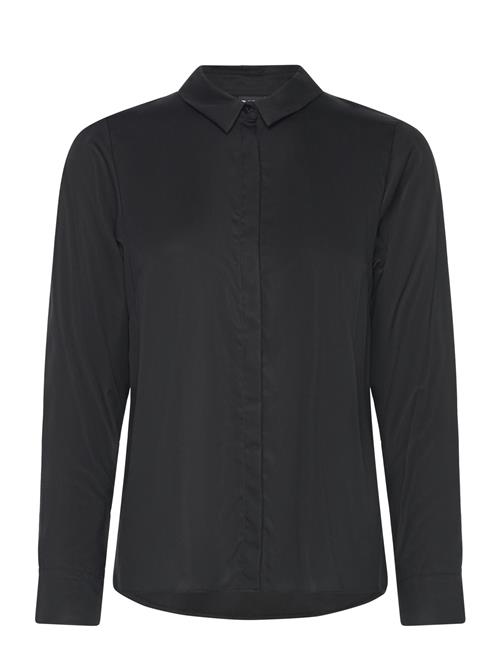 Papu Fitted Shirt, Solid Papu Black