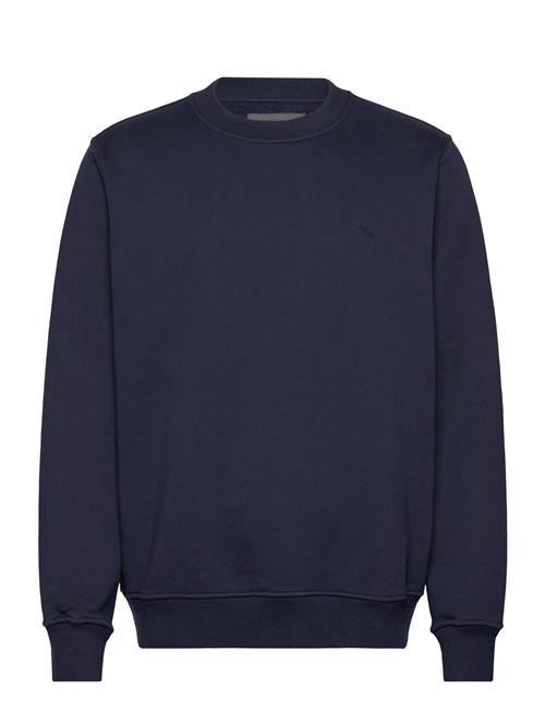 Abercrombie & Fitch Anf Mens Sweatshirts Abercrombie & Fitch Navy