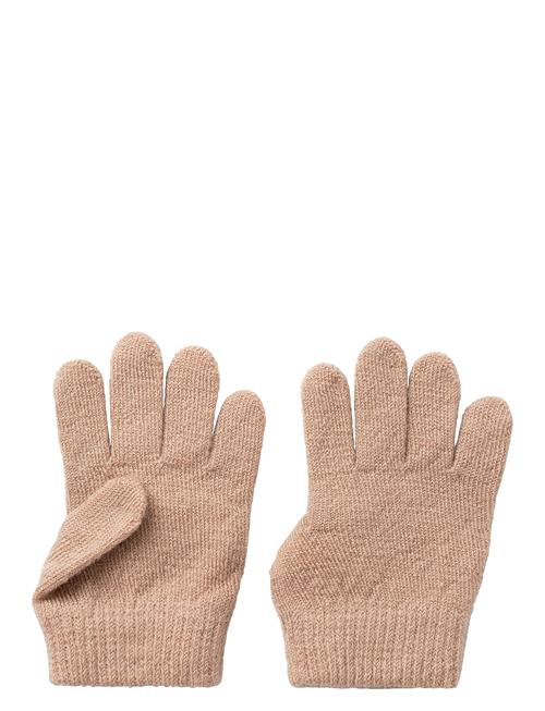 Lil'Atelier Nmnnanson Knit Gloves 1Lil Lil'Atelier Beige