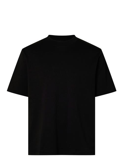 Selected Homme Slhrelax-Dani Ss Interlock Tee Ex Selected Homme Black