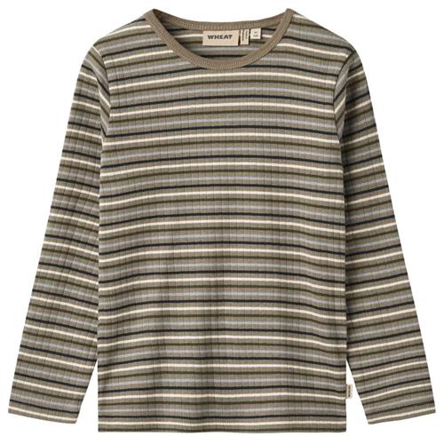 Wheat T-Shirt L/S Stig-0181 multi stripe |  | 110 cm