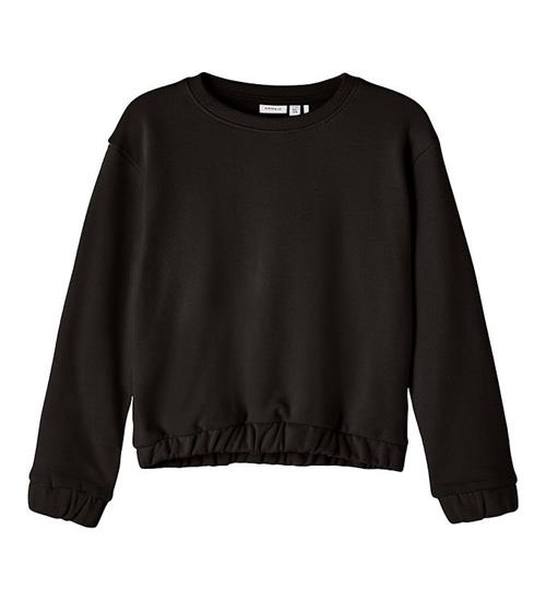 Se Name It Sweatshirt - Noos - NkfTulena - Sort ved KidsWorld