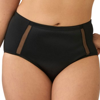 NATURANA Trusser Curve Hugger High Waist Brief Sort polyamid 38 Dame