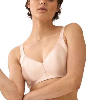 NATURANA Bh Curve Hugger Soft Bra Beige polyamid B 80 Dame