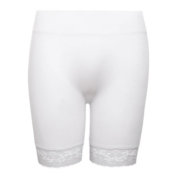 Decoy Hotpants With Lace Hvid S/M Dame