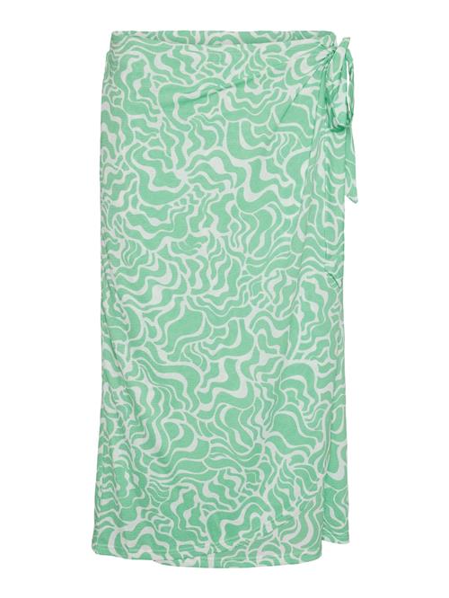 VERO MODA Nederdel  jade / hvid