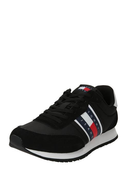 Tommy Jeans Sneaker low 'Essential'  navy / rød / sort / hvid