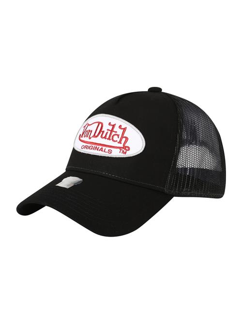 Von Dutch Originals Hætte 'BOSTON'  blodrød / sort / hvid