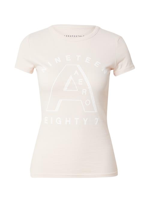 Se AÉROPOSTALE Shirts 'NINETEEN EIGHTY 7'  creme / sand ved About You