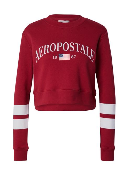 AÉROPOSTALE Sweatshirt 'USA''  navy / rød / hvid