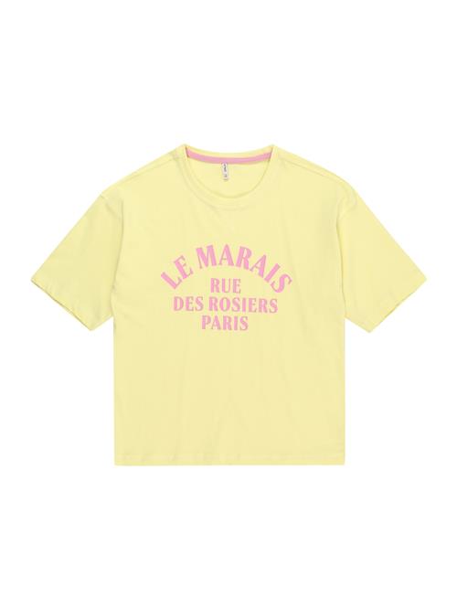 KIDS ONLY Bluser & t-shirts 'SINNA'  pastelgul / fuchsia