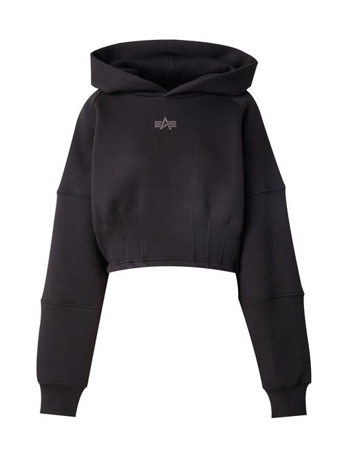 ALPHA INDUSTRIES Sweatshirt  sort