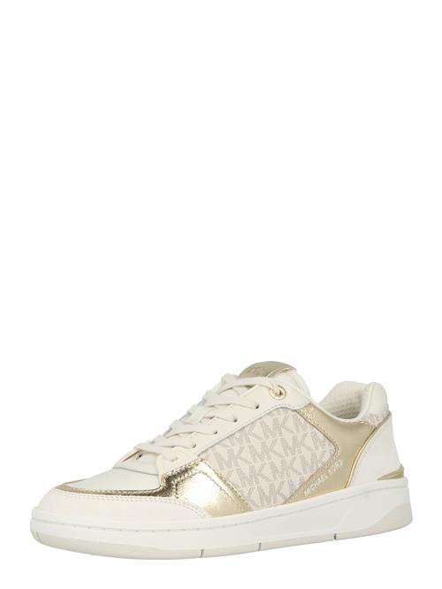 Se MICHAEL Michael Kors Sneaker low 'REBEL'  sand / guld / hvid ved About You