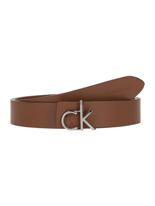 Calvin Klein Bælte  brun / sølv