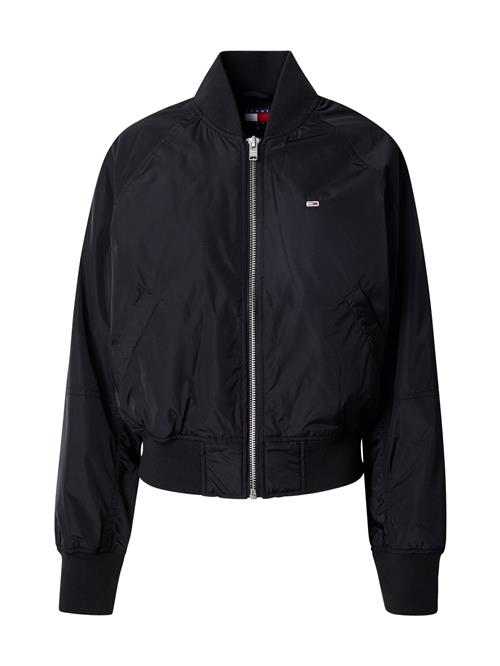 Tommy Jeans Overgangsjakke 'Essential'  sort