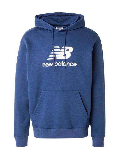 new balance Sweatshirt 'Essentials'  navy / hvid