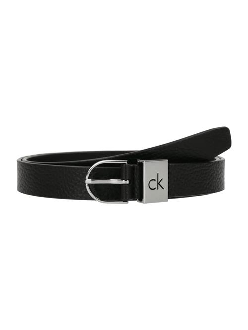 Calvin Klein Bælte  sort / sølv