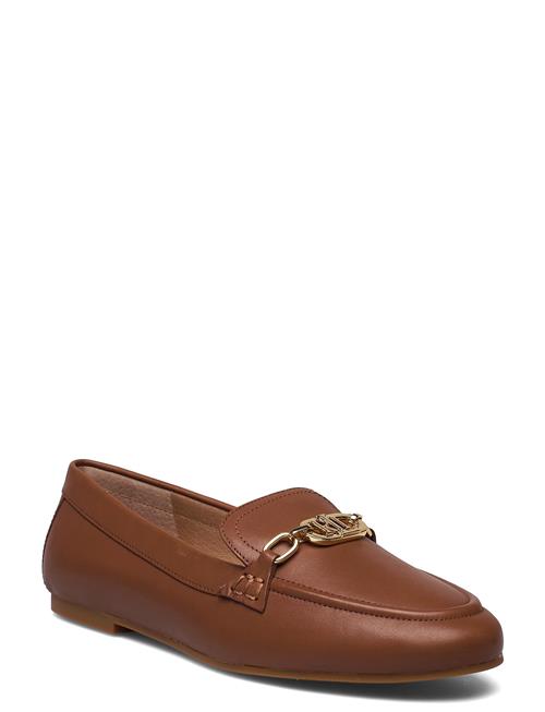 Lauren Ralph Lauren Averi Nappa Leather Loafer Lauren Ralph Lauren Brown