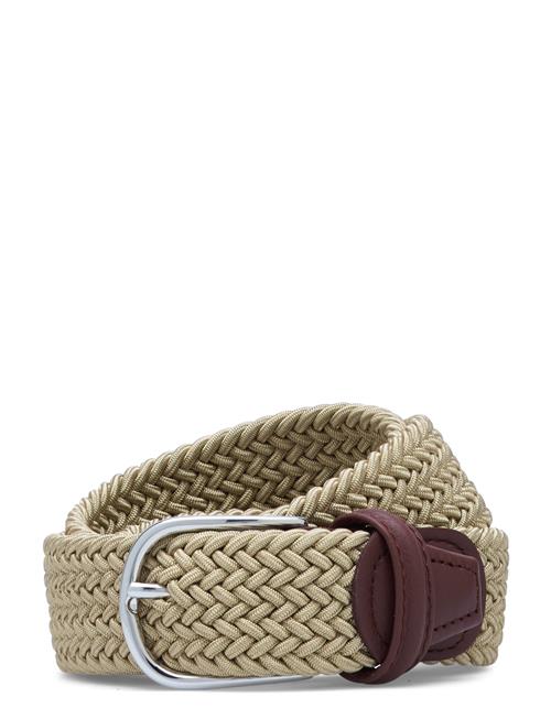 Anderson's Elastic Woven Viscose Belt Anderson's Khaki