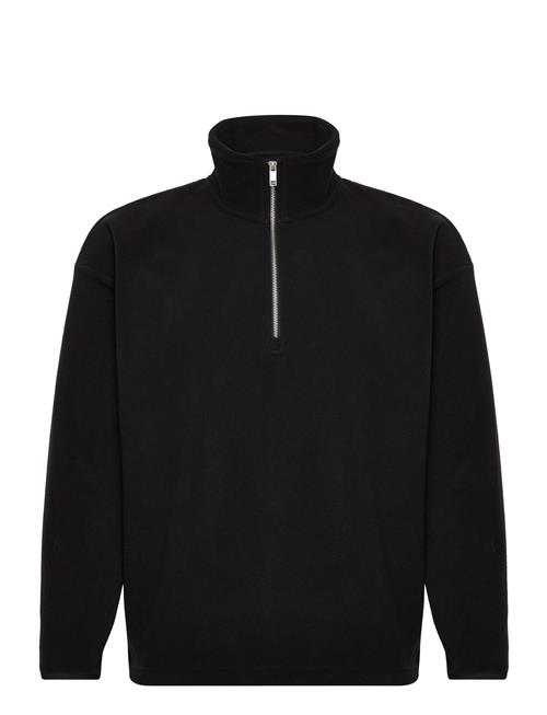 Tom Tailor Relaxed Fleece Troyer Tom Tailor Black