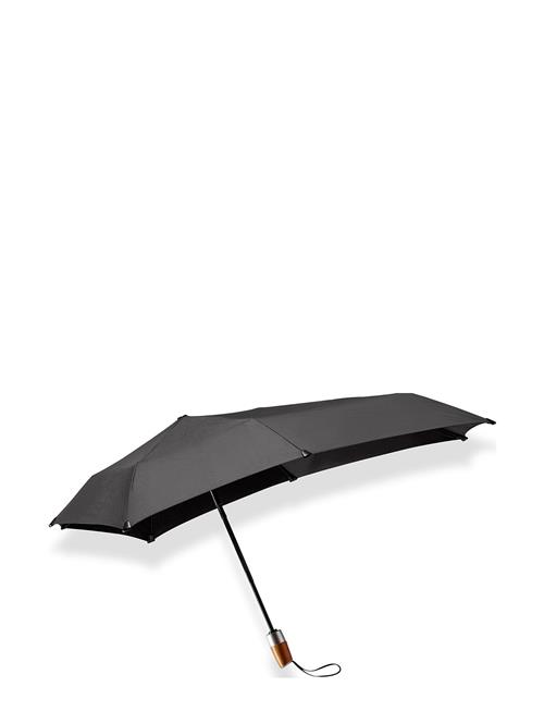 Senz ° Mini Automatic Deluxe Foldable Storm Umbrella, Senz Black