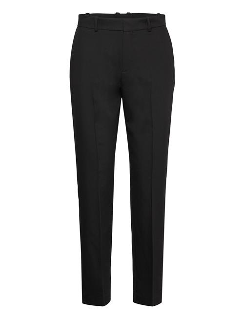 Mango Straight Suit Trousers Mango Black