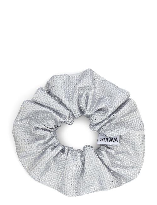 SUI AVA Kelly Crystal Scrunchie SUI AVA Silver