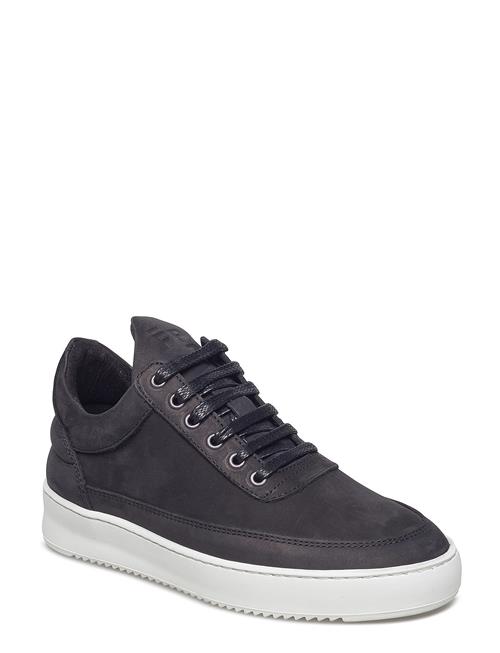 Filling Pieces Low Top Ripple Basic Black Filling Pieces Grey