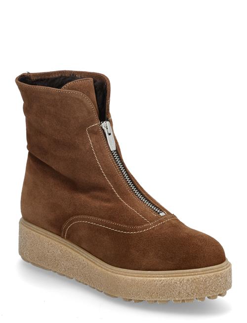 Warm Lamb Fur Lining A-9505-M Wonders Brown