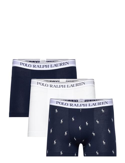 Polo Ralph Lauren Underwear Classic Stretch-Cotton Trunk 3-Pack Polo Ralph Lauren Underwear Navy