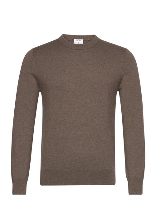 Filippa K Cotton Merino Sweater Filippa K Brown