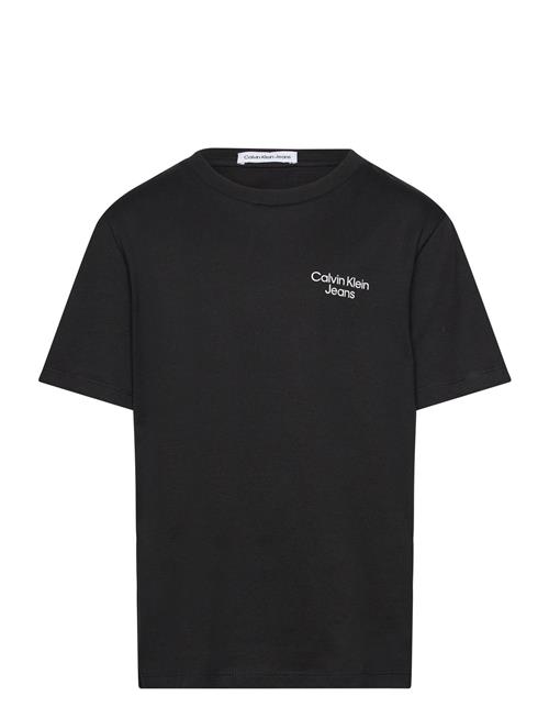 Calvin Klein Ckj Stack Logo T-Shirt Calvin Klein Black