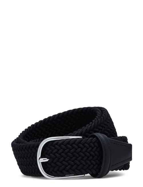 Anderson's Elastic Woven Viscose Belt Anderson's Black