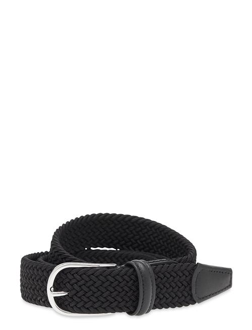 Elastic Woven Viscose Belt Anderson's Black