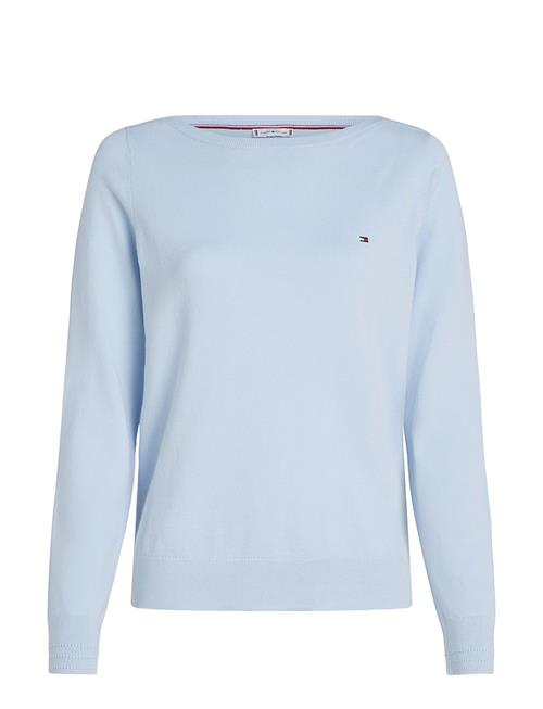 Tommy Hilfiger Co Jersey Stitch Boat-Nk Sweater Tommy Hilfiger Blue