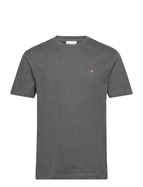 GANT Reg Shield Ss T-Shirt GANT Grey