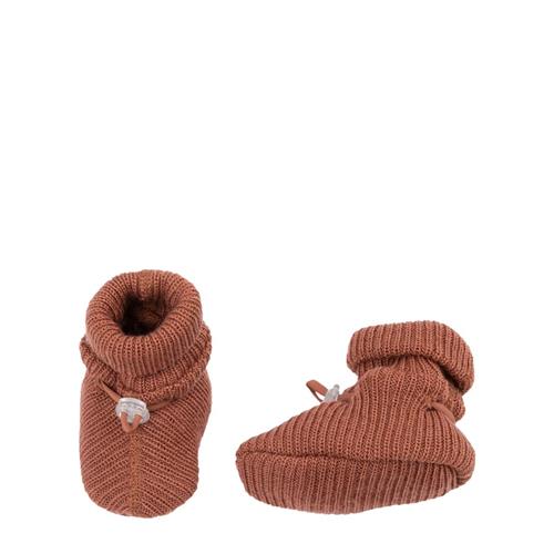 Joha Uld Baby Booties i Rich Rust | Brun | 90 cm