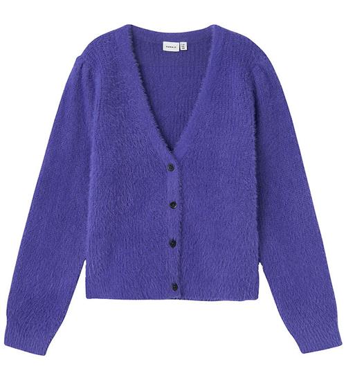 Name It Cardigan - Strik - NkfSifluffa - Purple Opulence