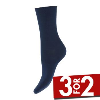 Decoy Strømper 3P Bamboo Thin Socks Marineblå Strl 37/41 Dame