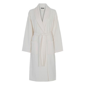 Decoy Long Terry Robe With Hood Sort polyester Medium Dame