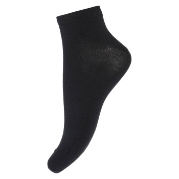 Decoy Strømper 3P Organic Cotton Sneaker Socks Sort Strl 37/41 Dame