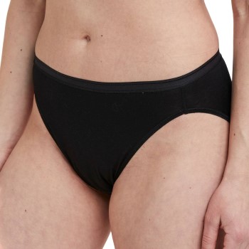 Decoy Trusser 5P Tai Briefs Sort økologisk bomuld Large Dame