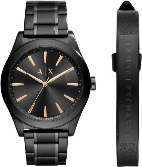 ARMANI EXCHANGE Analogt ur  sort