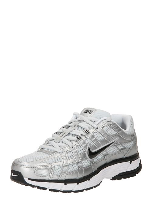 Nike Sportswear Sneaker low 'P-6000'  sort / sølv / hvid