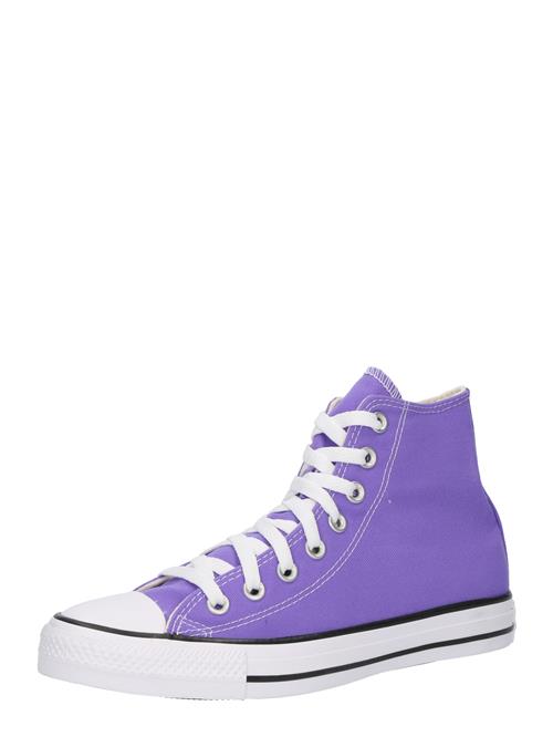 CONVERSE Sneaker high 'CHUCK TAYLOR ALL STAR'  mørkelilla / hvid