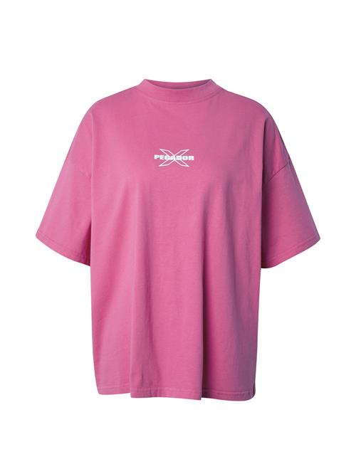 Pegador Oversized bluse 'Belly'  lys pink / hvid