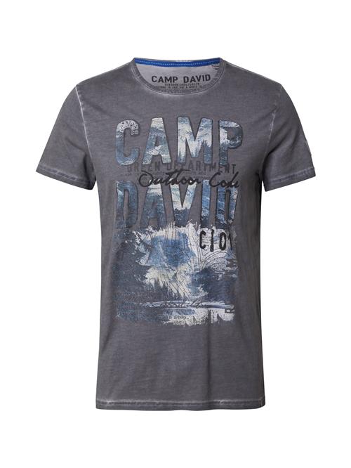 CAMP DAVID Bluser & t-shirts  blå / grå / sort / hvid