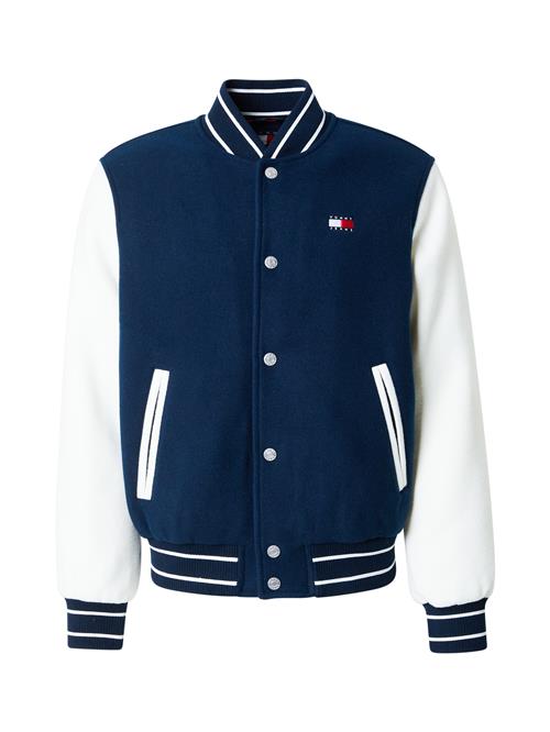 Tommy Jeans Overgangsjakke  navy / hvid