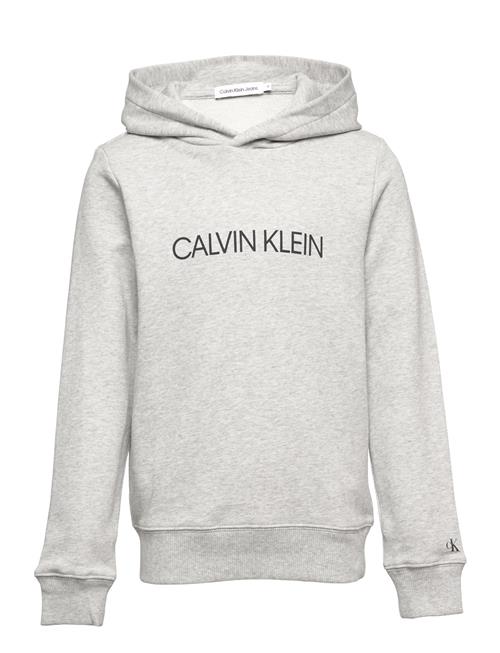 Calvin Klein Institutional Logo Hoodie Calvin Klein Grey