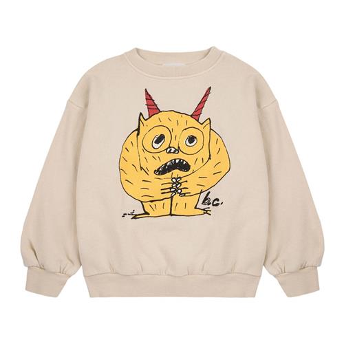 Bobo Choses Charming Monster Sweatshirt Offwhite | Hvid | 2-3 years